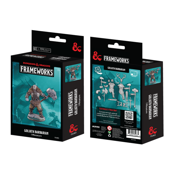 D&D Frameworks Goliath Barbarian Male