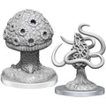 D&D Unpainted Shrieker & Violet Fungus