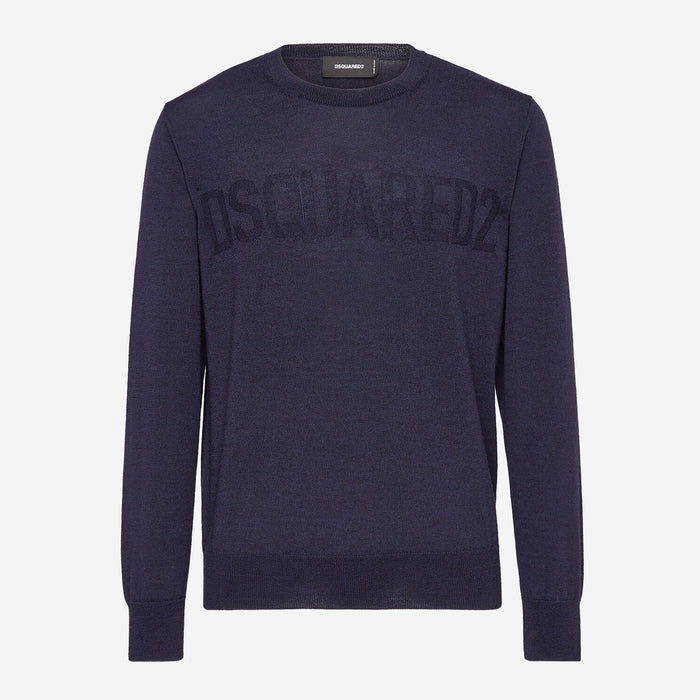 DSquared2 Crewneck Logo Knitwear