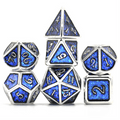 Electric Blue RPG Dice Set