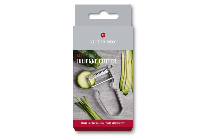 Éplucheur STAR Victorinox tout inox lame à julienne