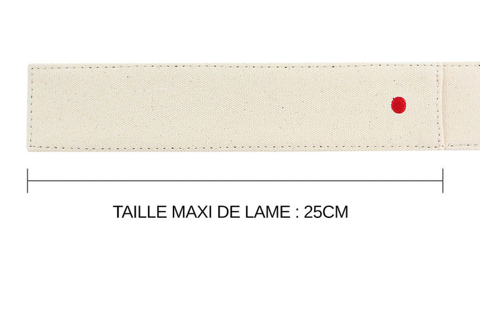 Etui de protection universel pour couteaux de cuisine - Lame jusqu'à 25cm