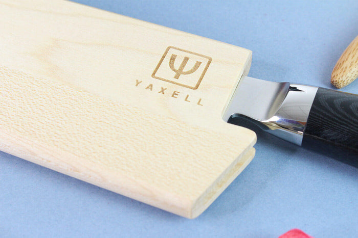 Etui Yaxell pour couteau de cuisine 25cm - Bois d'érable