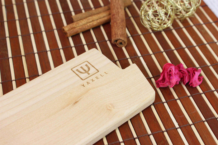 Etui Yaxell pour couteau santoku 20cm - Bois d'érable