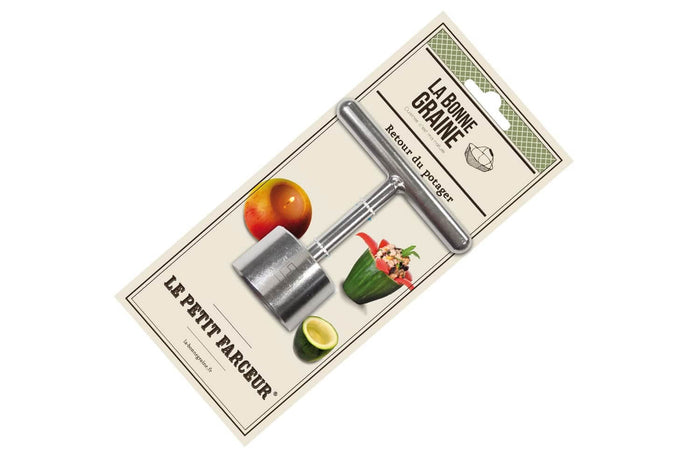 Evideur fruits et légumes Le Petit Farceur La Bonne Graine tout inox