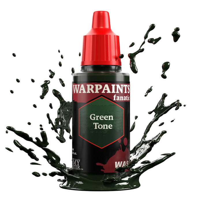 Fanatic Paints Wash Green Tone