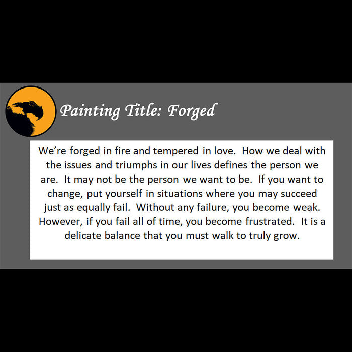 Forged Print <br>(about changing yourself)