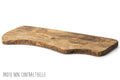 Grande planche à découper aux formes naturelles Continenta en bois d'olivier 50cm