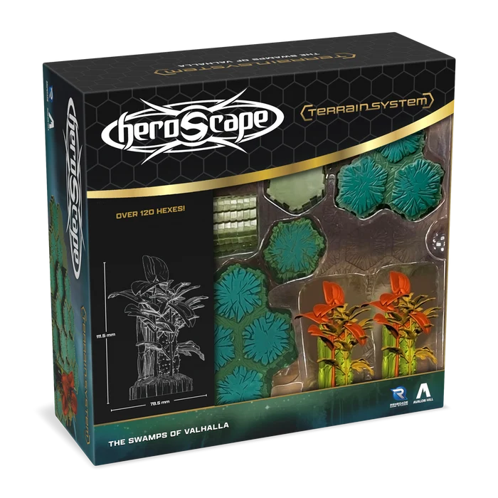 Heroscape Terrain Expansion - The Swamps of Valhalla