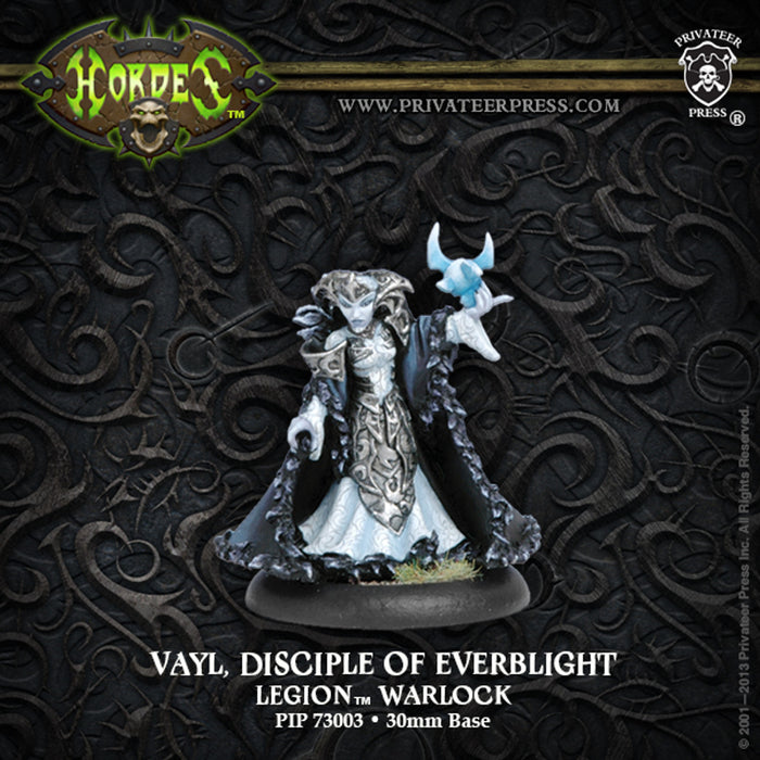 Hordes Legion of Everblight: Vayl, Disciple of Everblight (Legion Warlock)