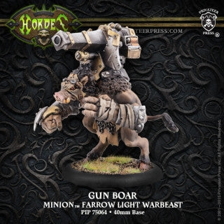 Hordes Minions: Gun Boar (Farrow Light Warbeast)