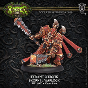 Hordes Skorne: Tyrant Xerxis (Skorne Warlock)