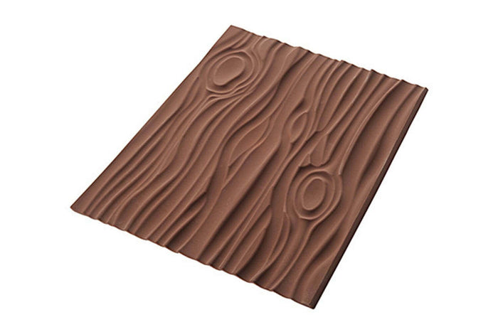 Kit moule à bûche en silicone Silikomart Magic Wood