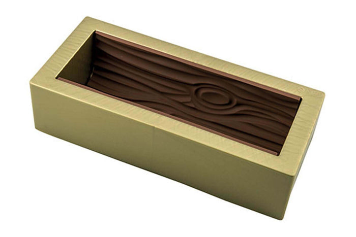 Kit moule à bûche en silicone Silikomart Magic Wood