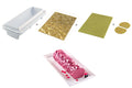 Kit moule à bûche glacée en silicone Silikomart Diamond