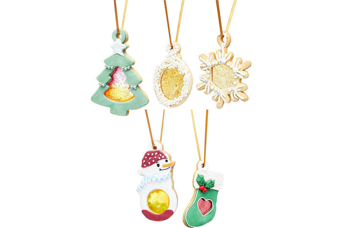 Kit pâtisserie effet vitraux colorés Kitchen Craft 5 pièces