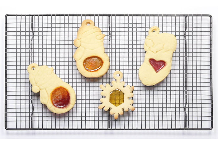 Kit pâtisserie effet vitraux colorés Kitchen Craft 5 pièces