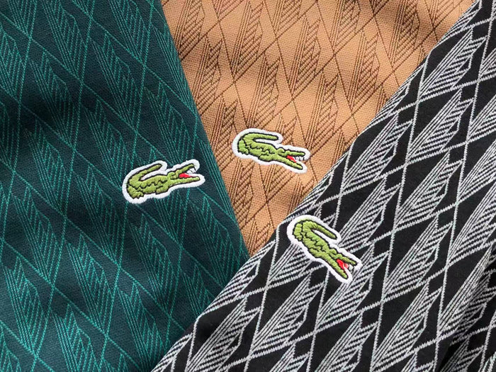 Lacoste Jacquard Monogram Outfit Set