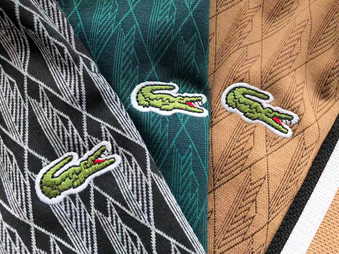 Lacoste Jacquard Monogram Outfit Set