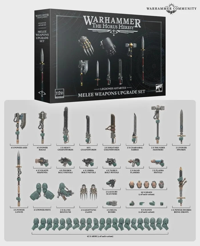 Legion Astartes Melee Weapons (HH)