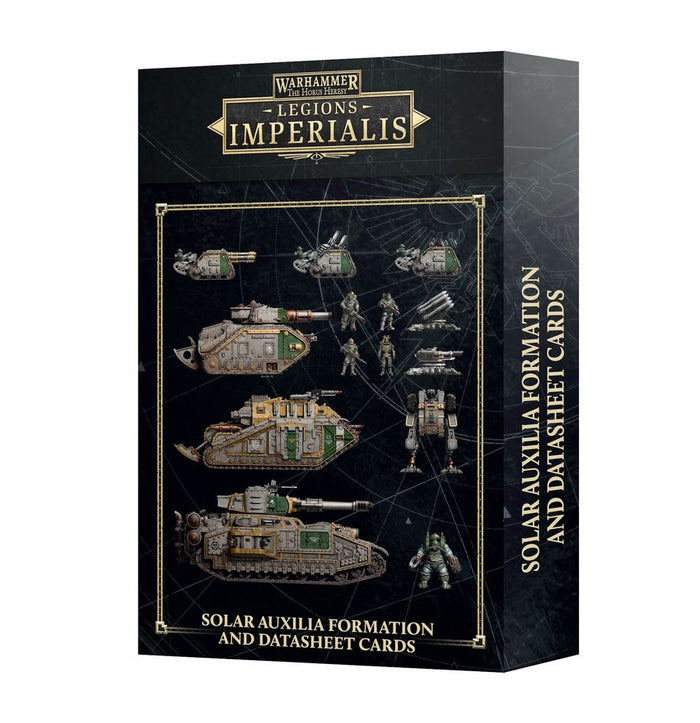 Legions Imperialis Solar Auxilia Army Cards