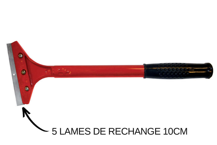 Lot de 5 lames de rechange pour grattoir à plancha