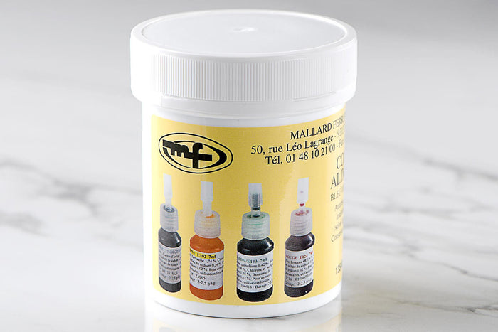 Lot Mallard Ferrière de 4 colorants alimentaires liquides 7ml