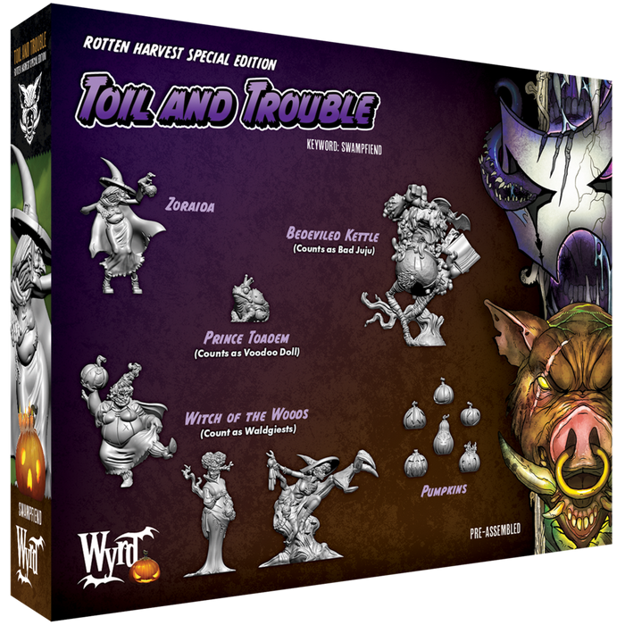 Malifaux Rotten Harvest Toil and Trouble