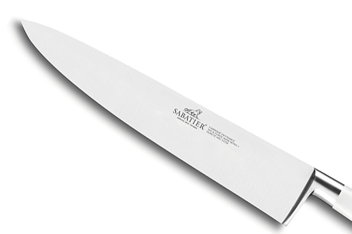 Mallette cuisine Sabatier Toque Blanche 5 couteaux fabrication française + 1 fusil
