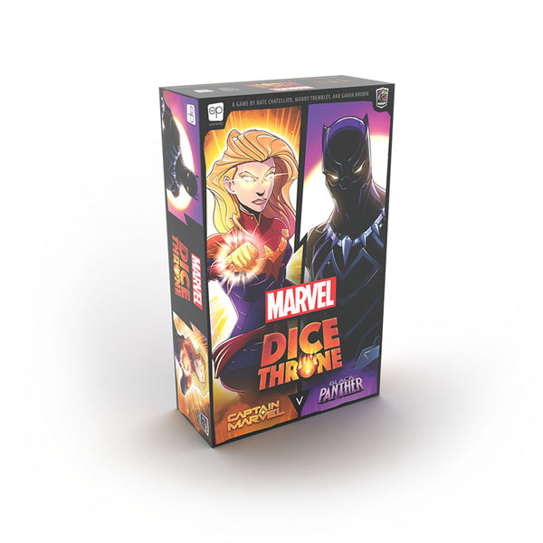 Marvel Dice Throne Captain Marvel & Black Panther
