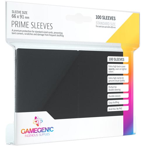 Matte Prime Black Sleeves