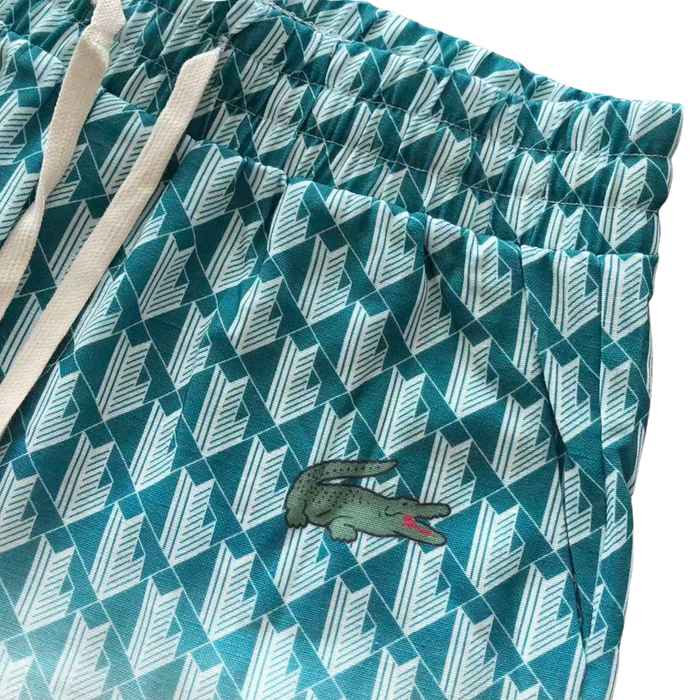 Men's Summer lacoste Color Fade Outfit Set