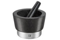 Mortier et pilon Zwilling Spices en granit noir diamètre 15cm