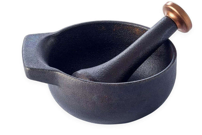 Mortier + pilon Beka Nori fonte émaillée