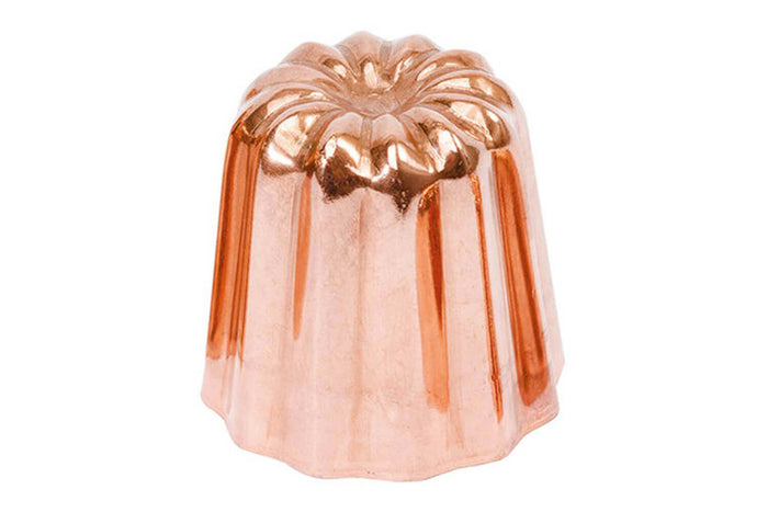 Moule à cannelé en cuivre diamètre 45mm