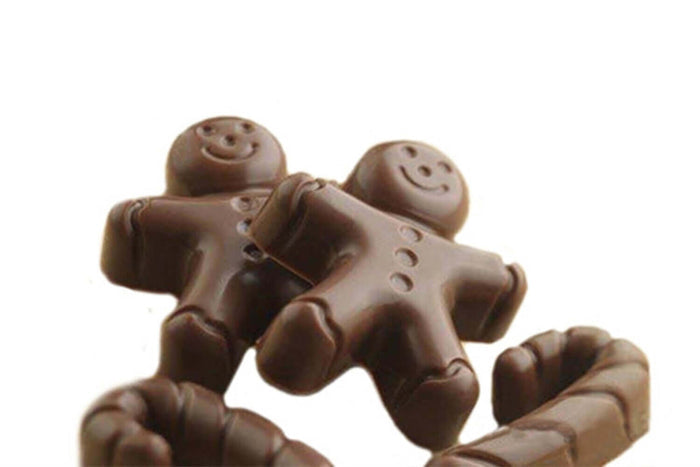 Moule à chocolat Scrapcooking en silicone - Petit homme d'épices