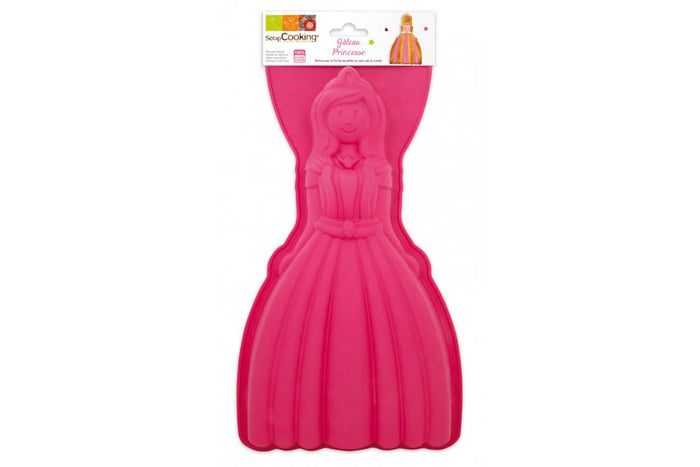 Moule à gâteau Scrapcooking en silicone - Princesse