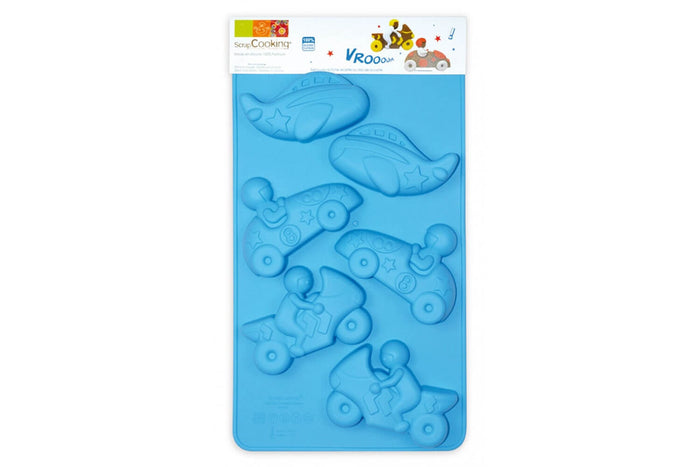 Moule à gâteau Scrapcooking en silicone - Transports