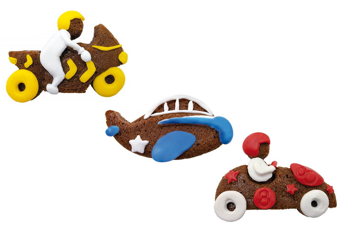Moule à gâteau Scrapcooking en silicone - Transports
