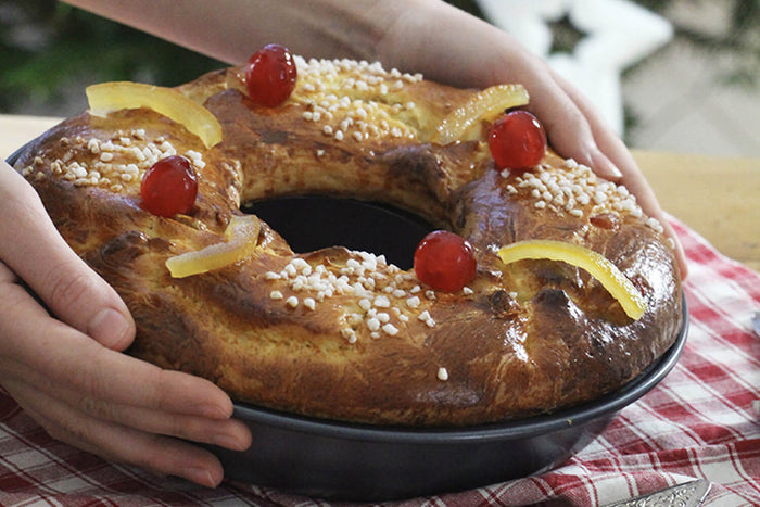 Moule à savarin rond De Buyer en acier anti-adhésif