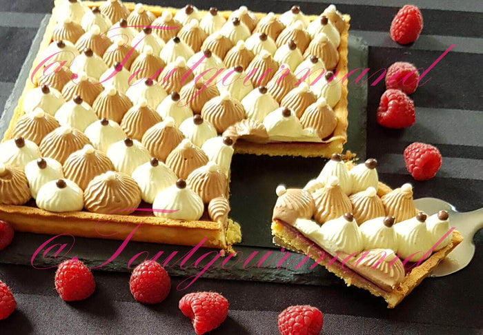Moule à tarte maison cannelé carré Gobel anti-adhérent avec fond mobile