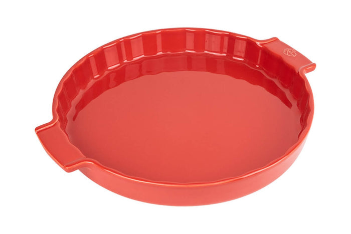 Moule à tarte Peugeot Appolia en céramique rouge Ø30cm