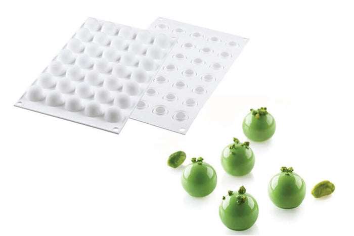 Moule en silicone professionnel Silikomart 35 micro truffes 22 x 20mm