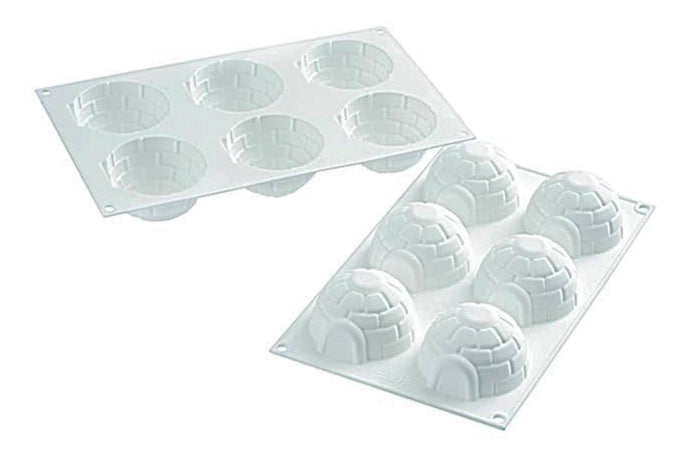 Moule en silicone professionnel Silikomart Silicon Flex 6 igloos