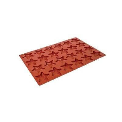 Moule premium en silicone 24 étoiles 600 x 400 mm