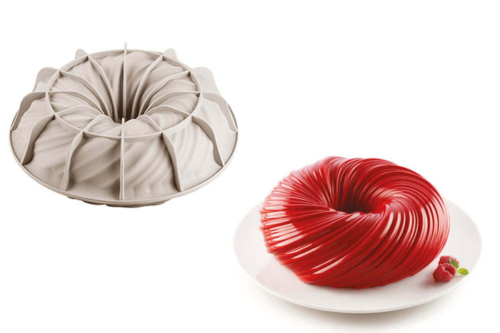 Moule silicone 3D Silikomart Intreccio