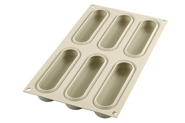 Moule silicone 3D Silikomart Kit pop éclair 6 portions