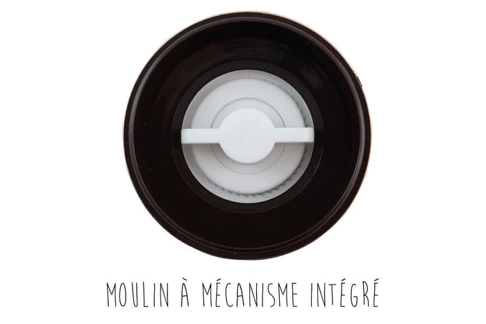 Moulin à poivre de Malabar noir des Indes Savor&Sens - 175g