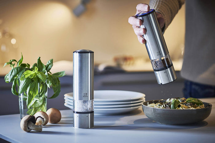 Moulin à poivre électrique Peugeot Elis Sense U'Select 20cm inox avec éclairage
