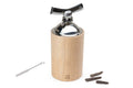 Moulin à poivre long manuel Peugeot Isen en bois et inox 16cm